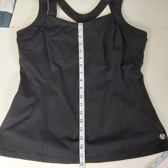Titika Workout Active Mesh Back Tank Black - Picture 10 of 12